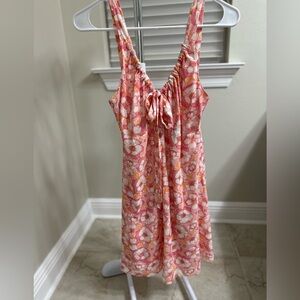 Copper Key Pink and Orange Dress